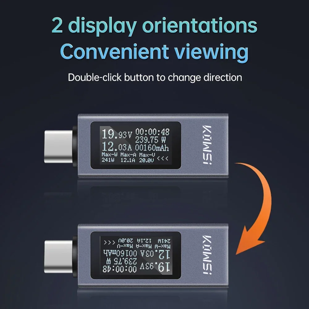 KWS-2301C çok fonksiyonlu dijital ekran type-c test cihazı