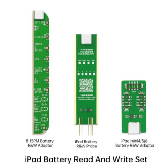 JC iPad ve iPhone Batarya Test Bordu