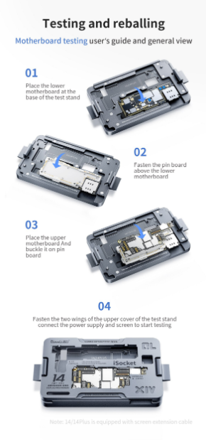 Qianli iSocket 4in1 14 - 14Plus - 14Pro - 14Promax