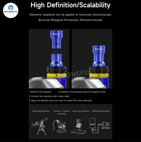 Mechanic MEC-4K Mikroskop Kamerası