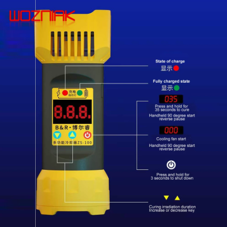 B&R ZS-100 Fanlı ve Hareket Sensörlü UV Işık