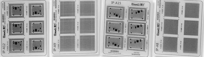 Qianli Solder Mask Pad Lehim Şablonu (iPhone)