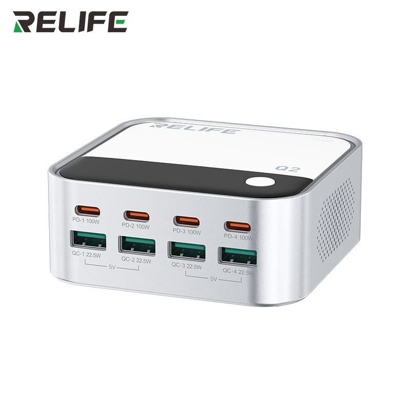 Relife Q2 8 Port USB Fast Charger (120W )