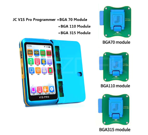 V1S Pro MEGA SET (BGA70-BGA110-BGA315-WIFI Modül ve 21 in 1 Bord Seti)