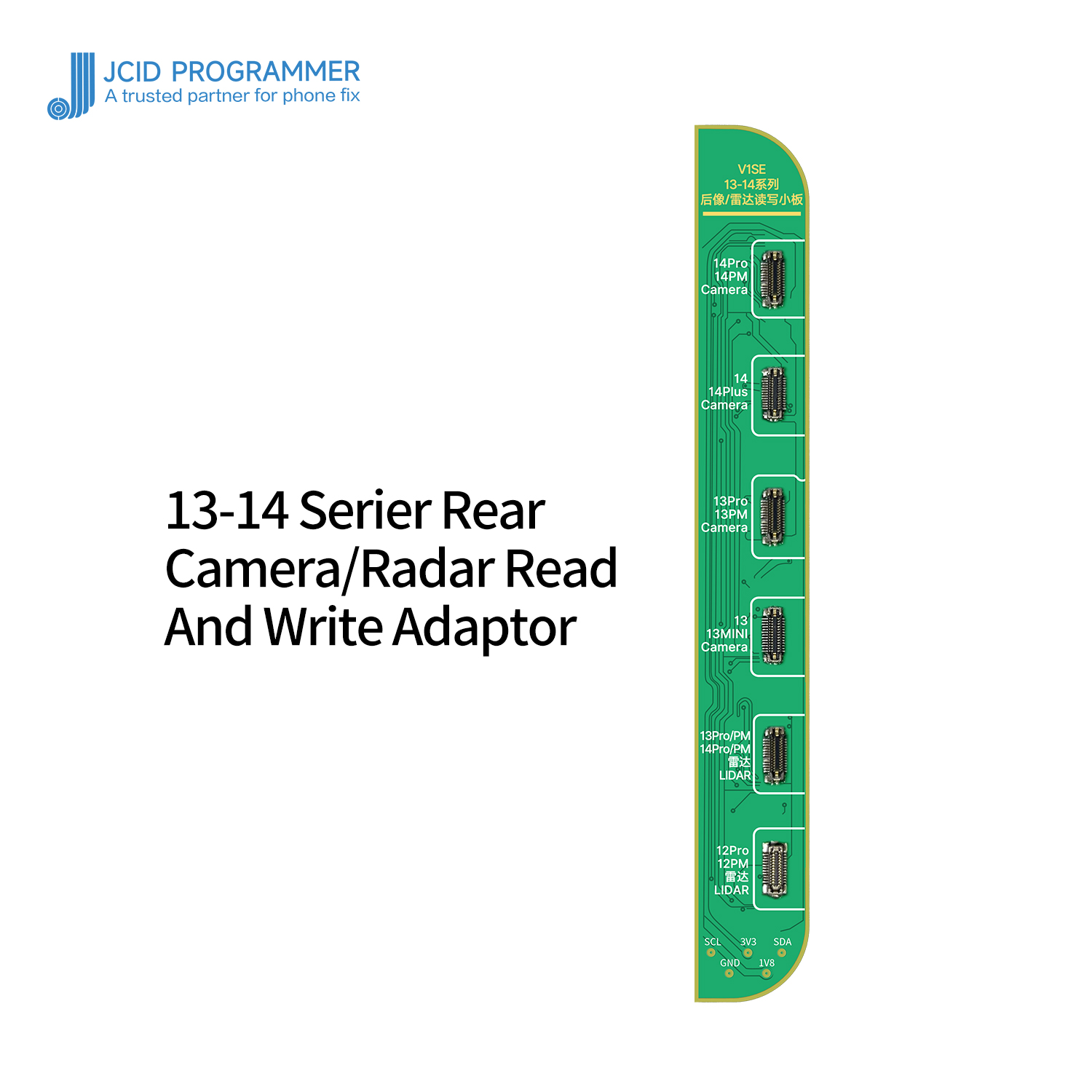 JC V1SE - V1S Pro 13-14 Serisi Rear Camera LIDAR Read and Write Bord