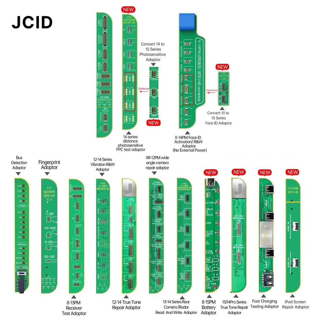 JC V1S Pro Bord Seti