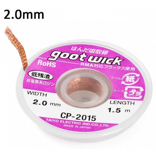 Gootwick CP-2015 Lehim Çekme Teli (1.5m  2.0mm)