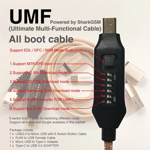 UMF  EDL Kablo (Ultimate Multi-functional Cable)