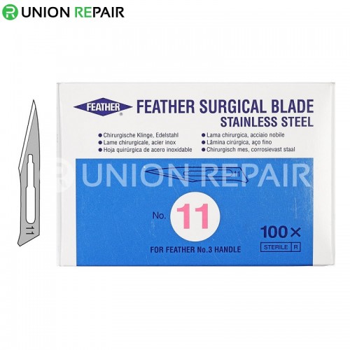 FEATHER 11 Neşter Bıçağı (Steril) (100 Adet)