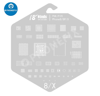 18 Kinds iPhone 8 - 8P - X Kalıp (A11)