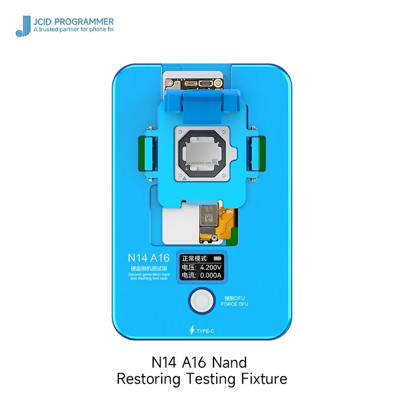 JC N14 A16 Nand Programmer ( iPhone 14Pro and 14PM nand restore ve nand flashing test)