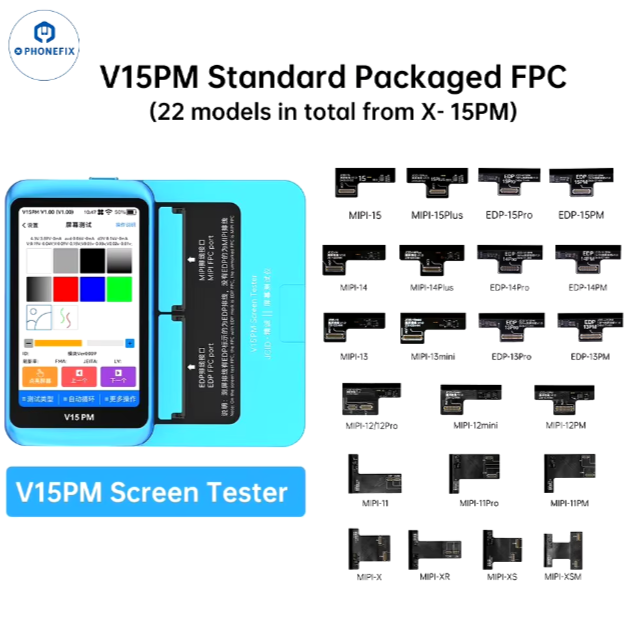 JC V15PM iPhone Ekran Tester (iPhone X-15PM arası modelleri destekler.)