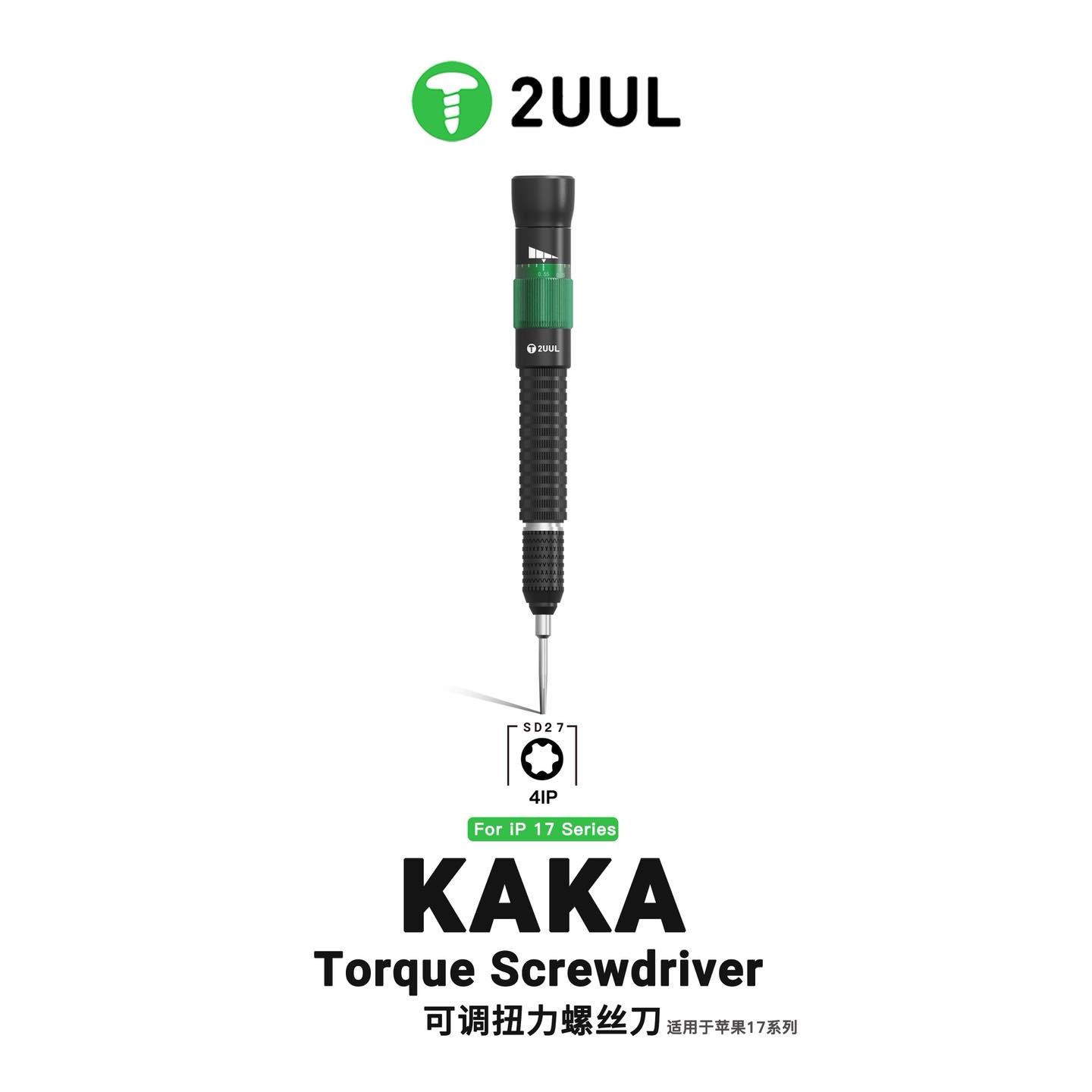 2UUL SD27 KaKa Torklu Tornavida (iPhone 17 serisi için kullanıma uygundur!) (4IP)