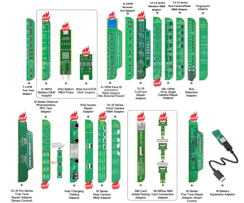 JC V1S Pro Bord Seti (20 in 1)