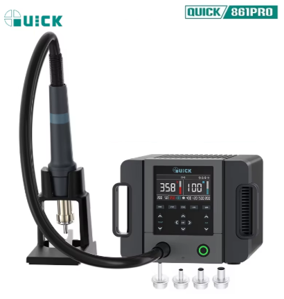 Quick 861Pro Sıcak Hava İstasyonu (1300W)