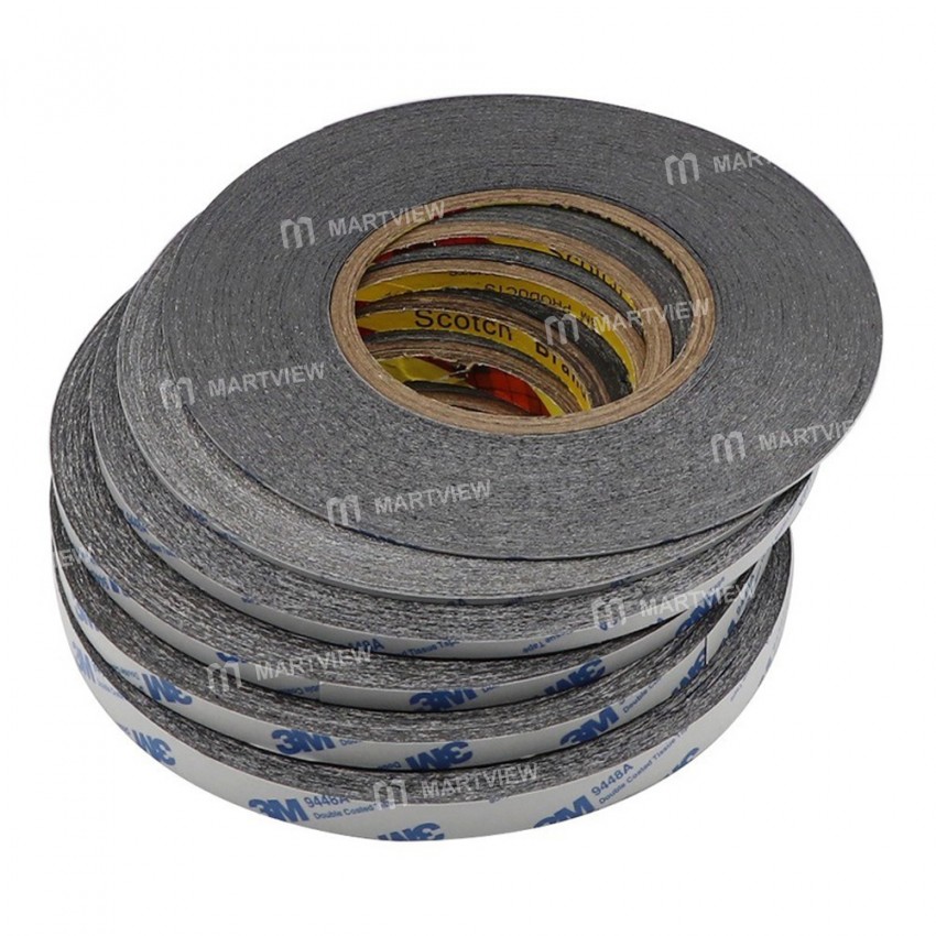 10 MM Çift Taraflı Bant (Siyah)