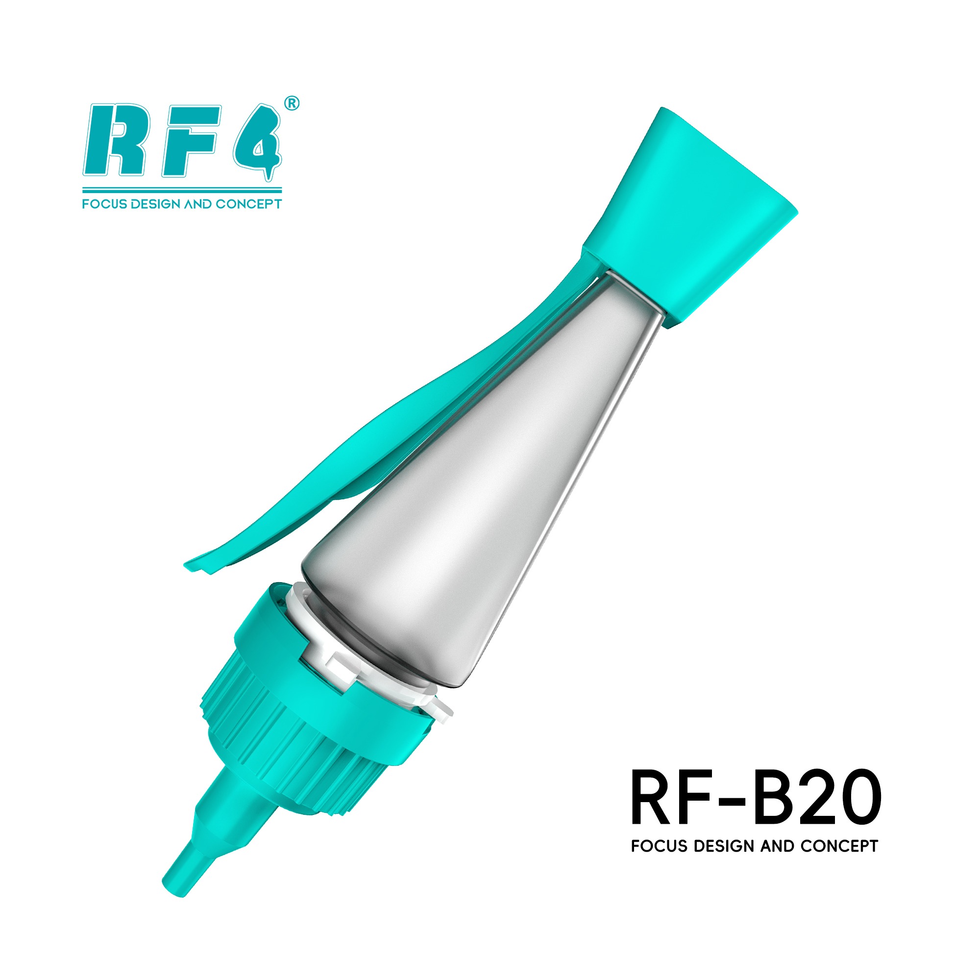 RF4 RF-B20 Plastik Tiner Şişesi