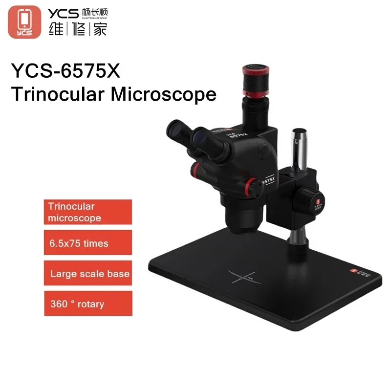 YCS 6575X Mikroskop ve YCS 4K Kamera ile