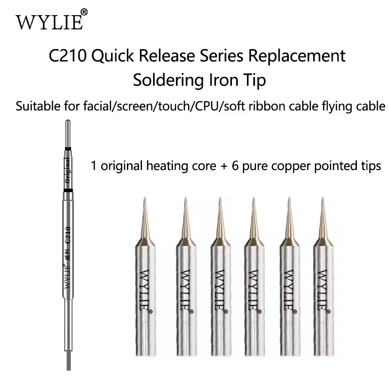 Wylie C210 Havya Ucu Seti (6 Adet uç)