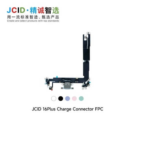 JCID 16Plus Şarj Konnektör FPC (Siyah)