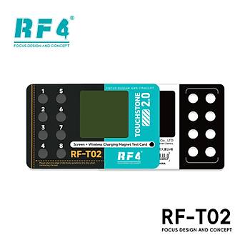 RF4 RF-T02 iPhone 12-17 Ekran ve Manyetik Halka Test Kartı