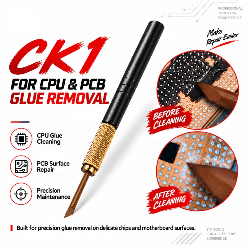 JTX CK1 CPU ve Entegre Silikon Temizleme Bıçağı