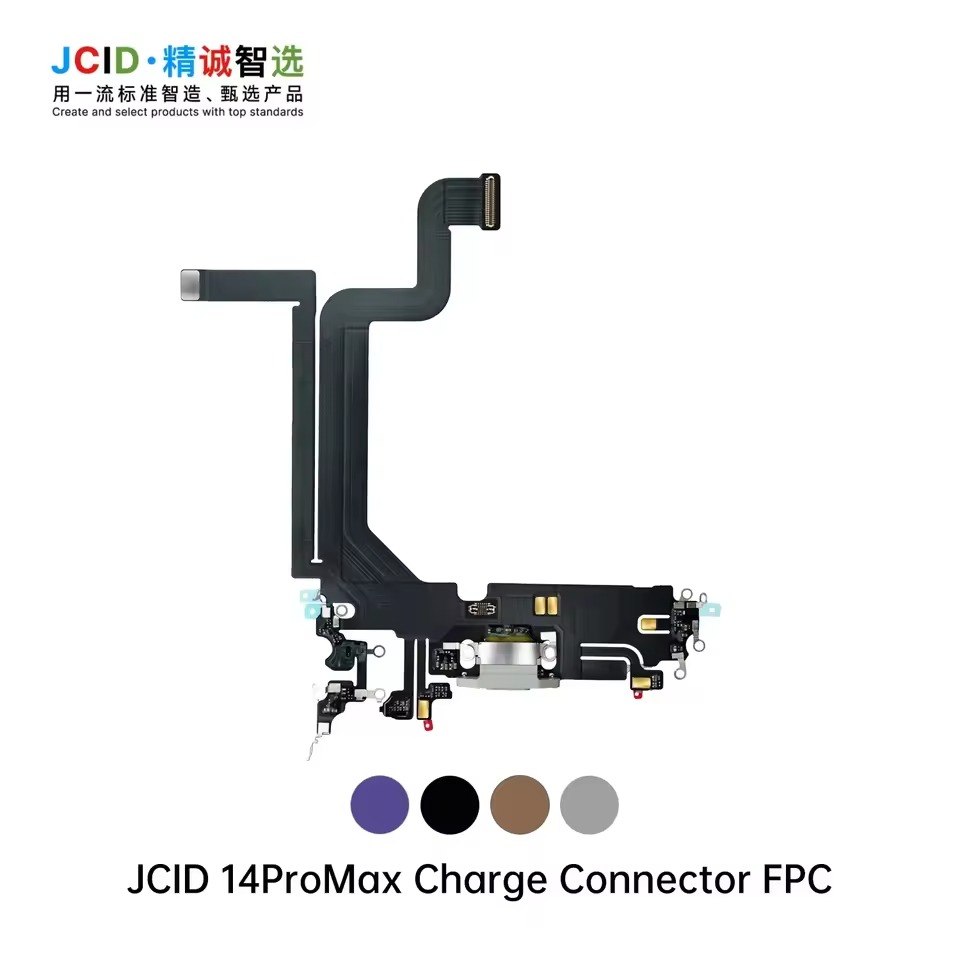 JCID 14PM Şarj Konnektör FPC (Siyah)