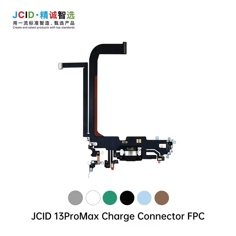 JCID 13PM Şarj Konnektör FPC (Siyah)