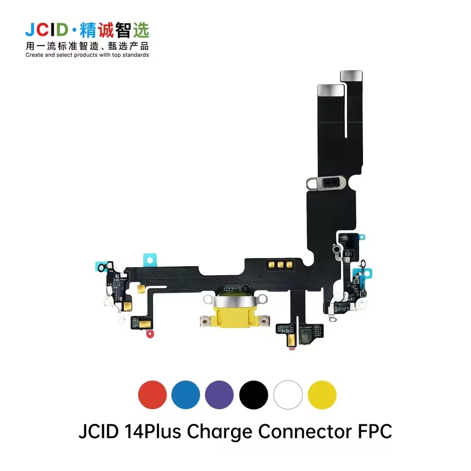 JCID 14Plus Şarj Konnektör FPC (Siyah)