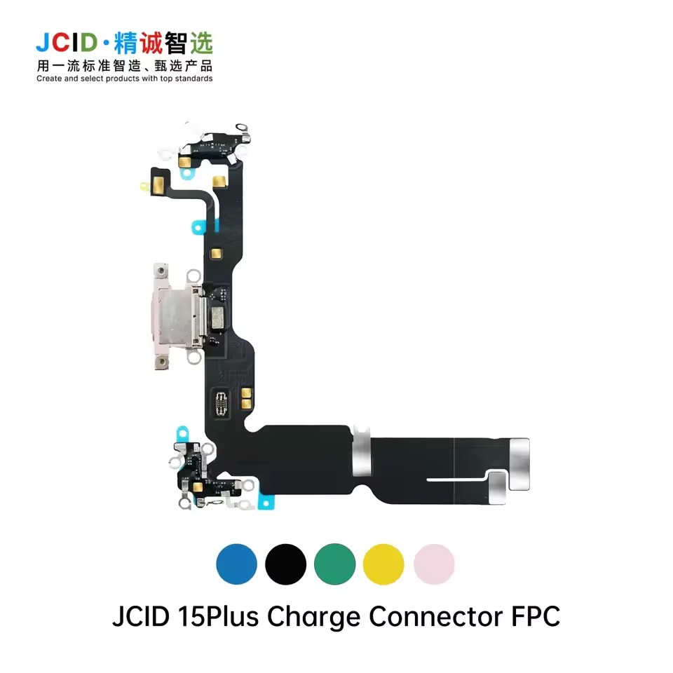 JCID 15Plus Şarj Konnektör FPC (Siyah)