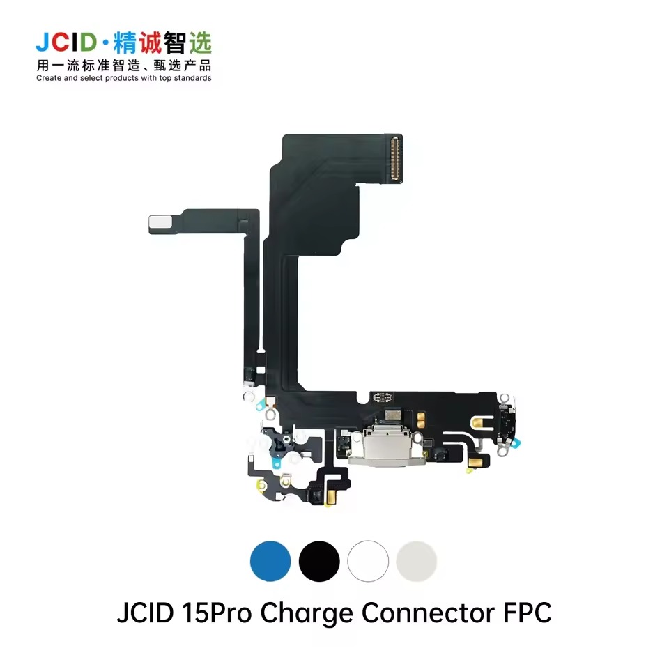 JCID 15Pro Şarj Konnektör FPC (Siyah)