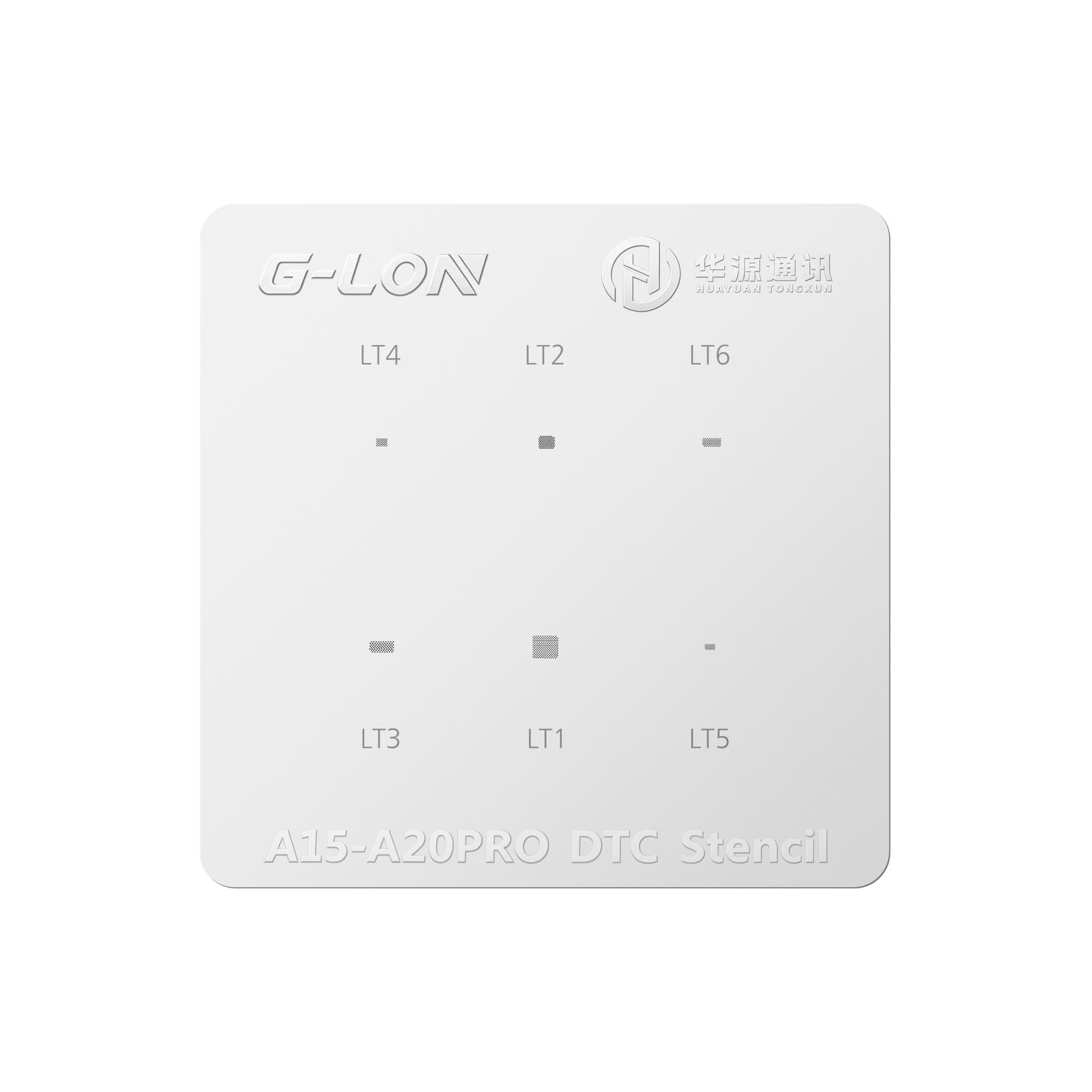 GLON A15-A20 Pro DTC Kalıp - Ekran Entegre Reballing Şablonu