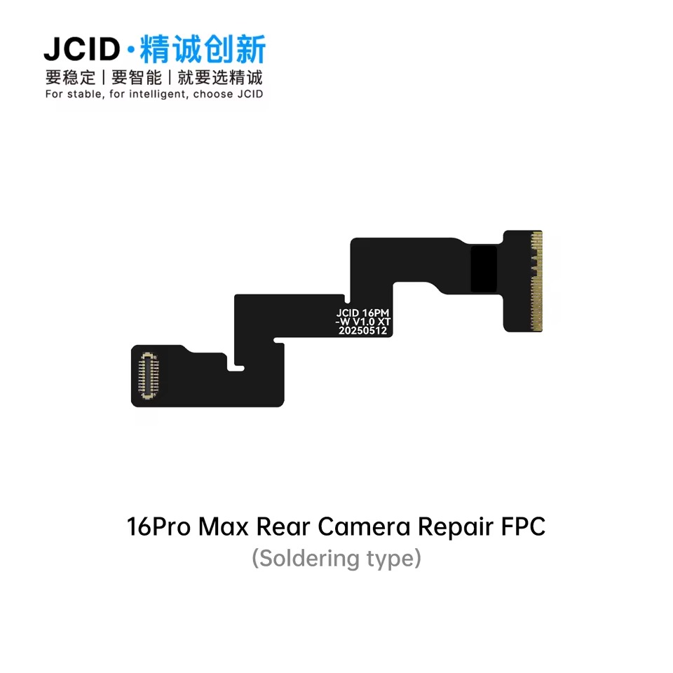 JC iPhone 16ProMax Arka Kamera Tamir FPC Lehimleme