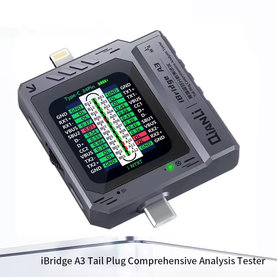 Qianli A3 iBridge Tail Plug Tester - Telefon Test Cihazı